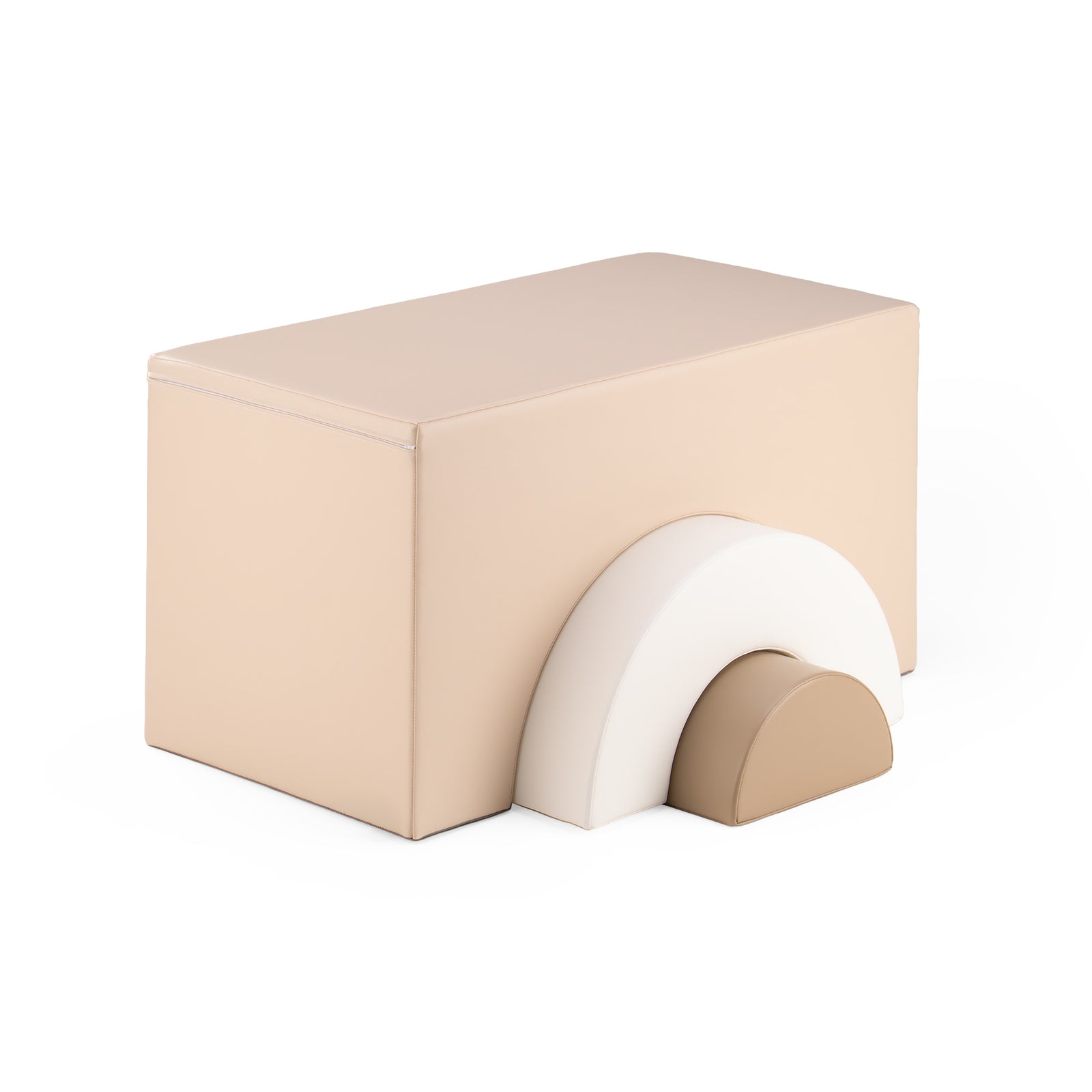 IGLU Rainbow Bridge soft play set in Soft Serve