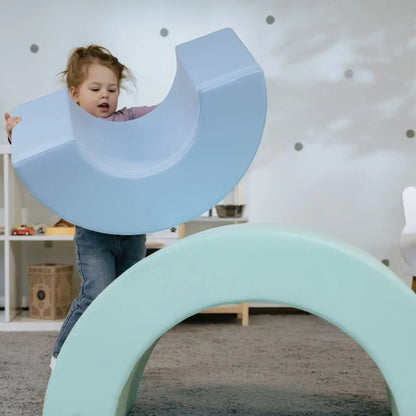 Montessori Soft Play set XL - Rainbow - Speelset