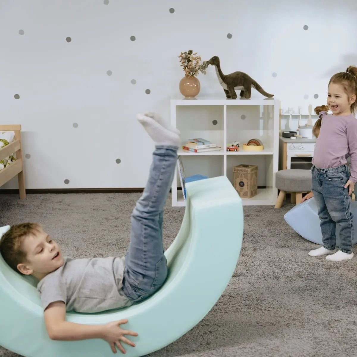 Montessori Soft Play set XL - Rainbow - Speelset