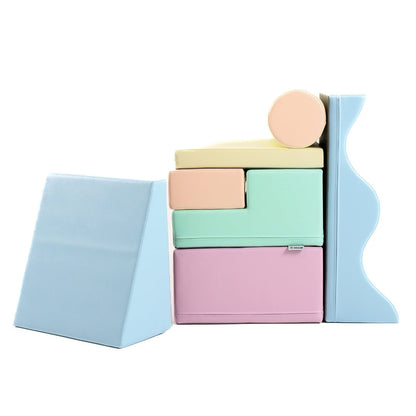 Soft Play bundel pastel - Explorer met wedge - Crawler