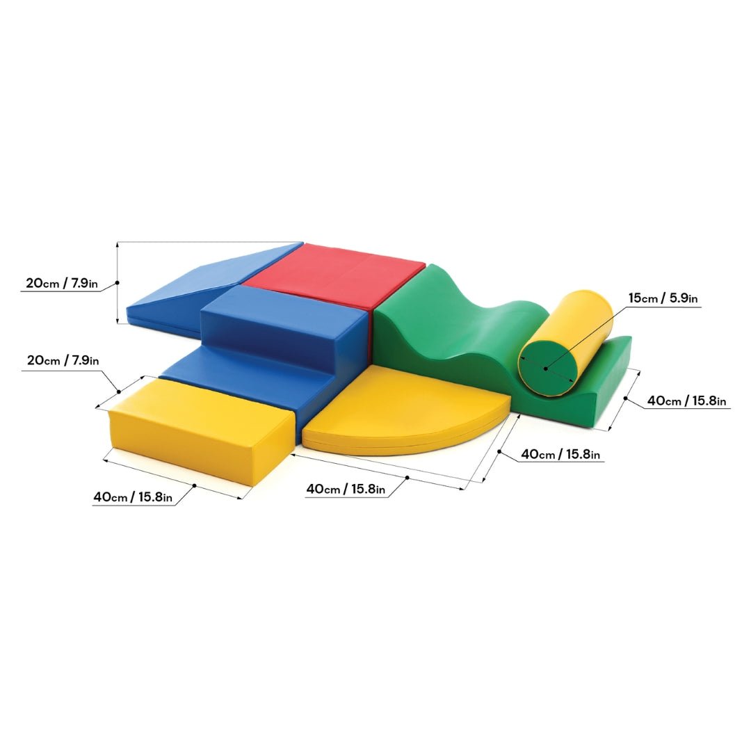 Soft Play Bundle - Explorer with Wedge Multicolor - Crawler