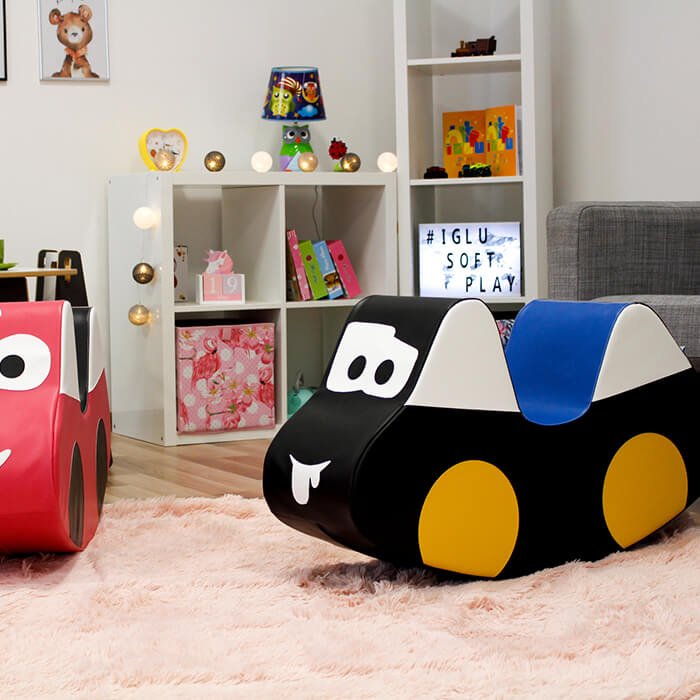 Soft Play Ride On Toy - Car - Rockers