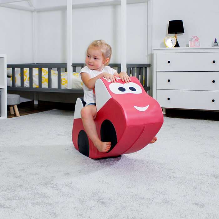 Soft Play Ride On Toy - Car - Rockers