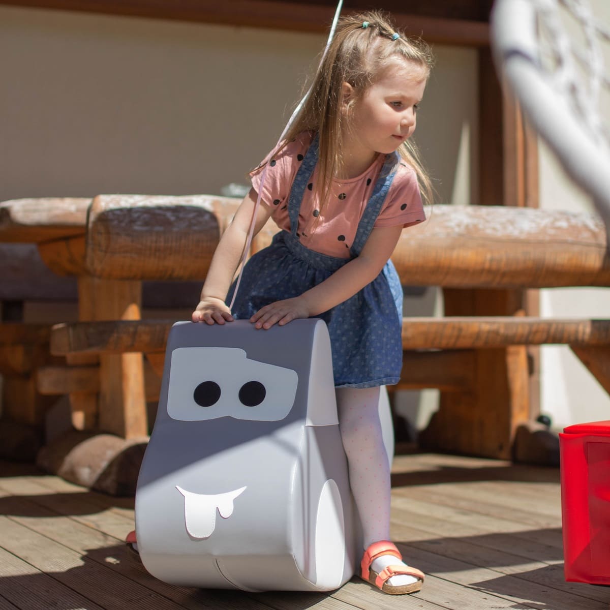Soft Play Ride On Toy - Car - Rockers