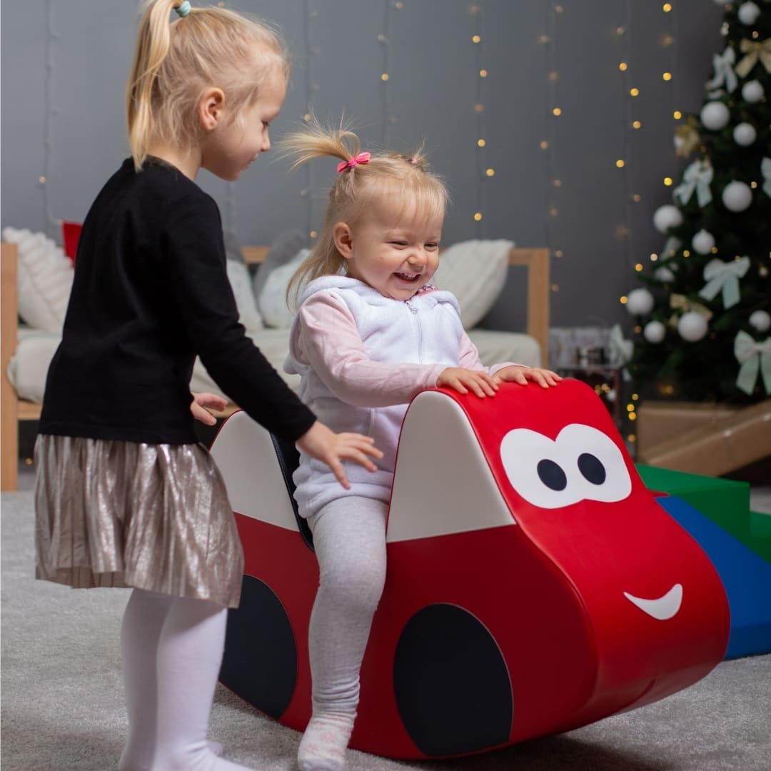 Soft Play Ride On Toy - Car - Rockers