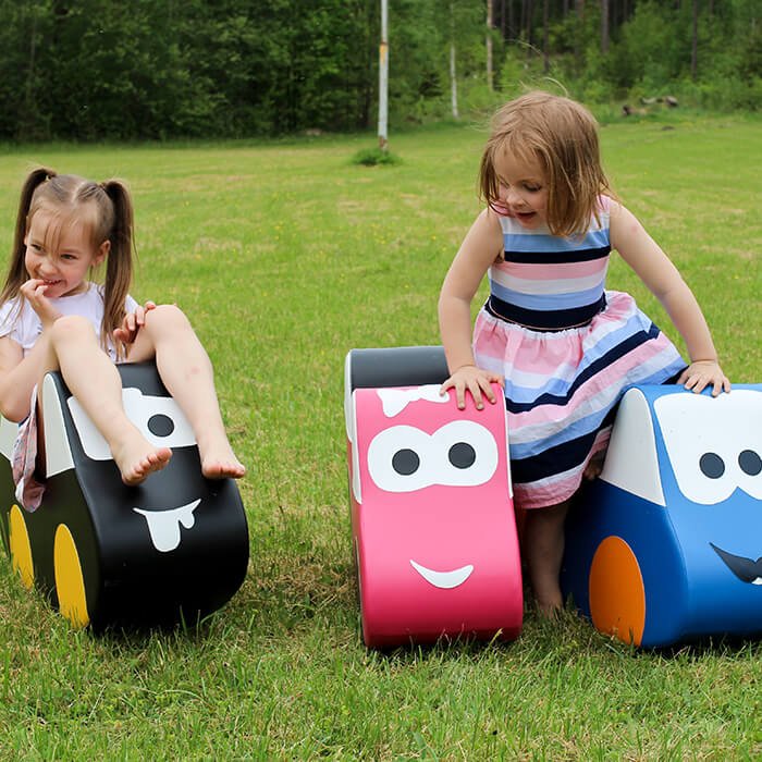 Soft Play Ride On Toy - Car - Rockers