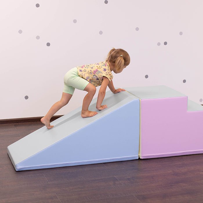 Soft Play - Step and Slide set - Mega Fun Slider - Step & Slide