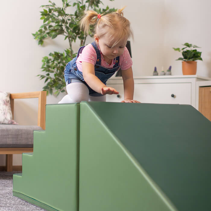 Soft Play - Step and Slide set - Mega Fun Slider