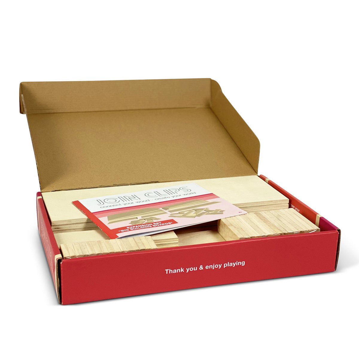 JOIN CLIPS grote bouwplaten — Big Building Boards-