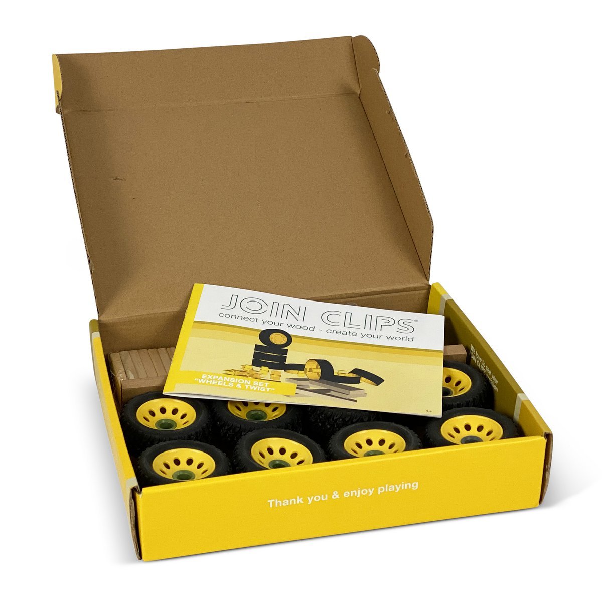 JOIN CLIPS Wheels & Twist — wielen en draaiclips-
