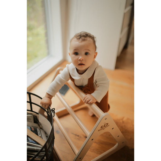 Kinderfeets Houten Pikler Driehoek / Triangle Klimrek / Klimdriehoek - Small - 