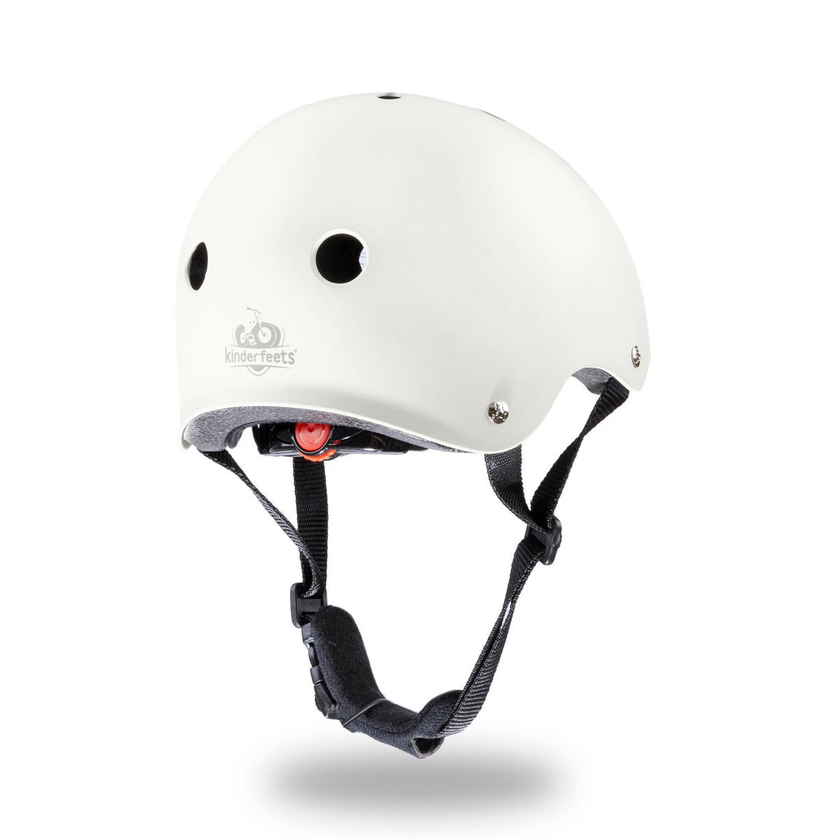 Kinderfeets kinderhelm voor op de fiets / fietshelm voor kinderen - mat wit - 