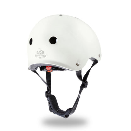 Kinderfeets kinderhelm voor op de fiets / fietshelm voor kinderen - mat wit - 