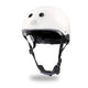 Children's bicycle helmet for children / bicycle helmet for children - matt white