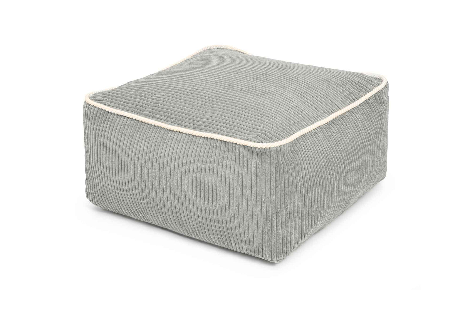 Shappy Kumo Poef Corduroy in Pebble