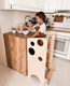Leea's Tower M – versatile Montessori learning tower that grows with you
