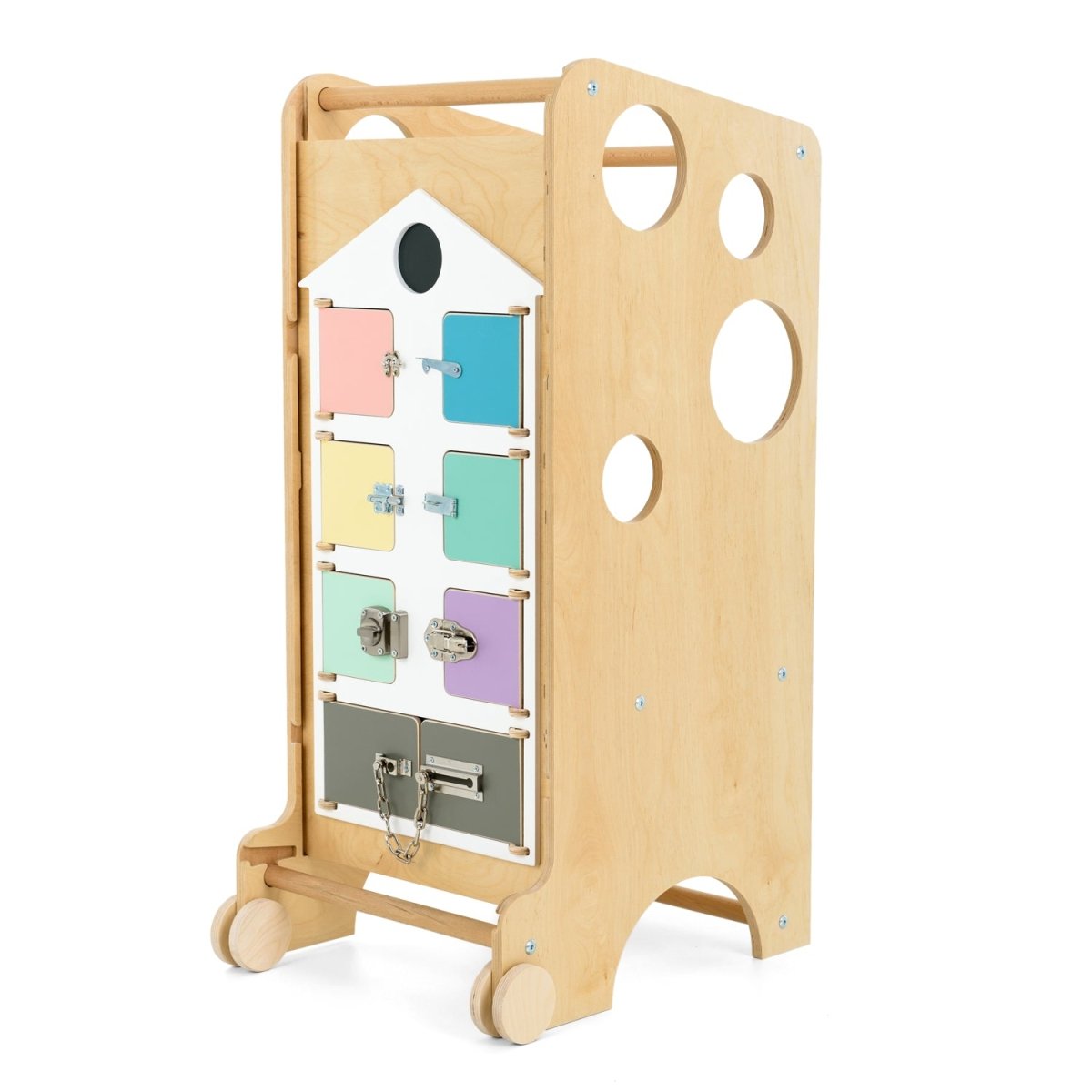 slotenbord voor leertoren
