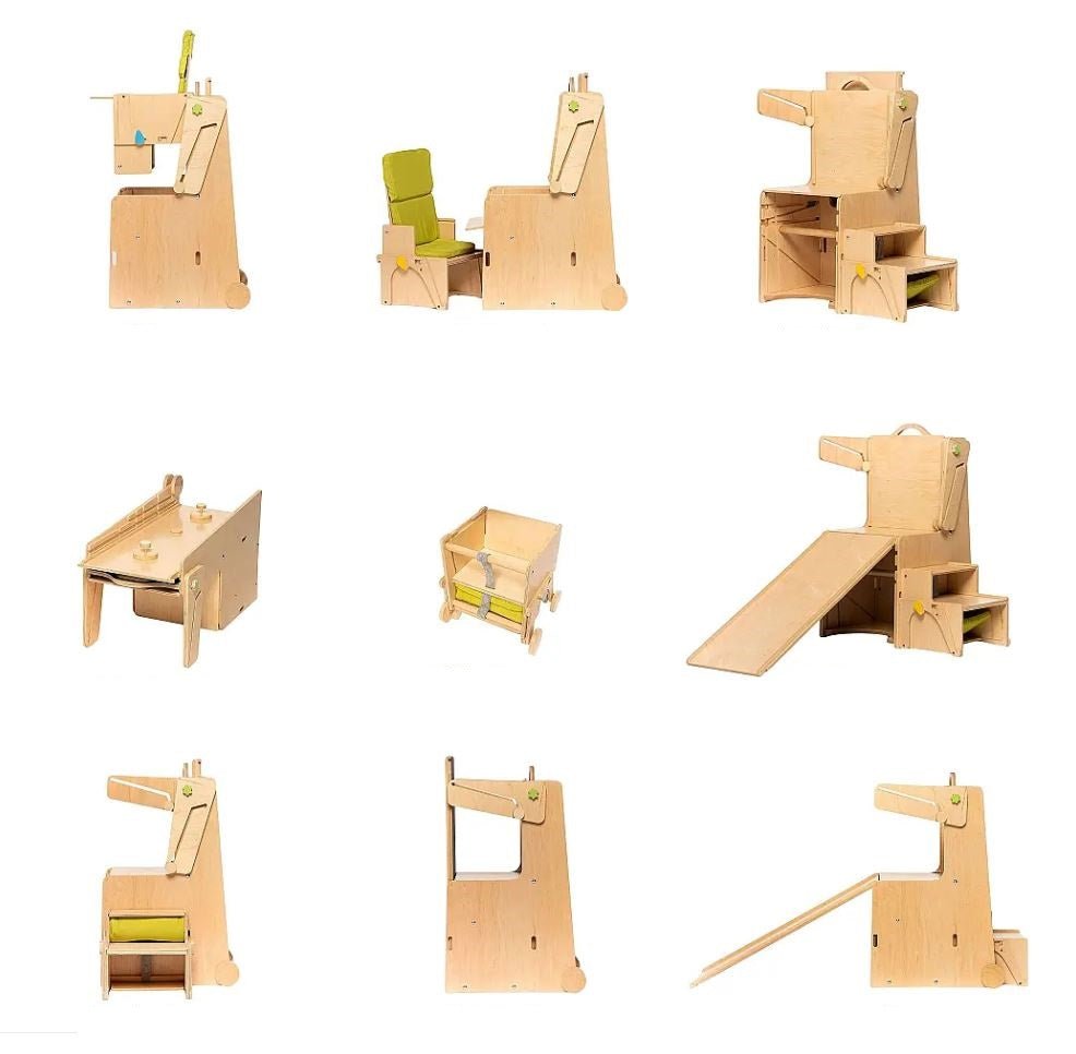 Leea Play Corner – modulaire Montessori speelhoek met meerdere opstellingen