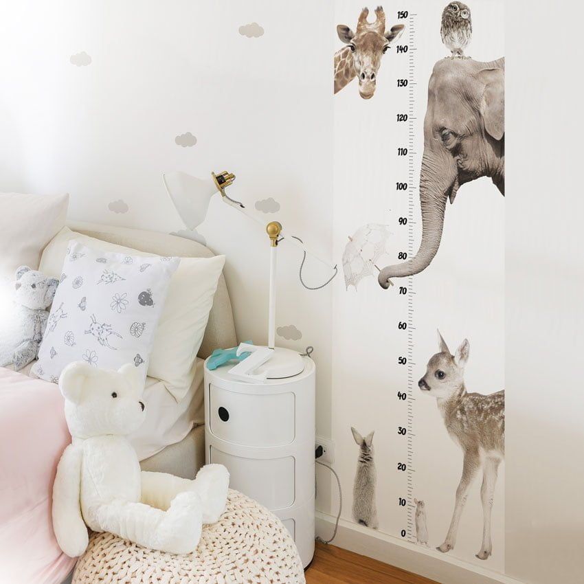 I Love Animals Growth Chart