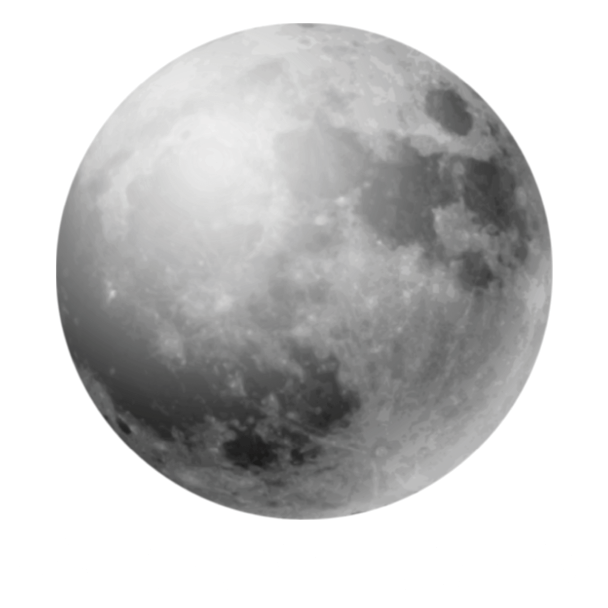 Full Moon Wallsticker