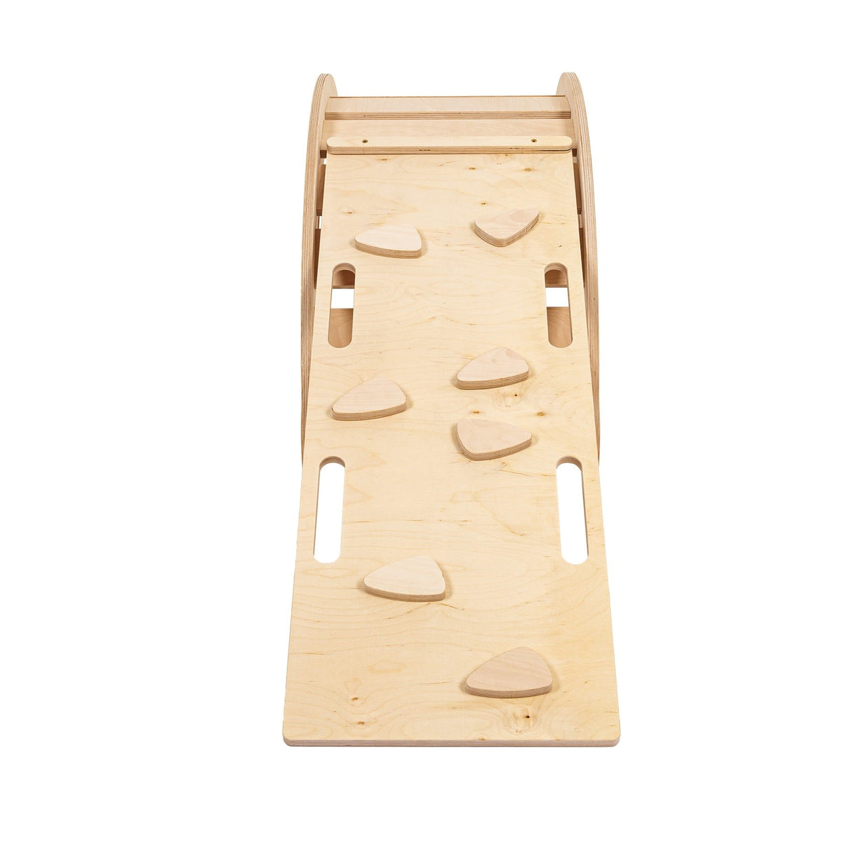 MeowBaby Dream Rocker Large naturel, ladder met beige kussen