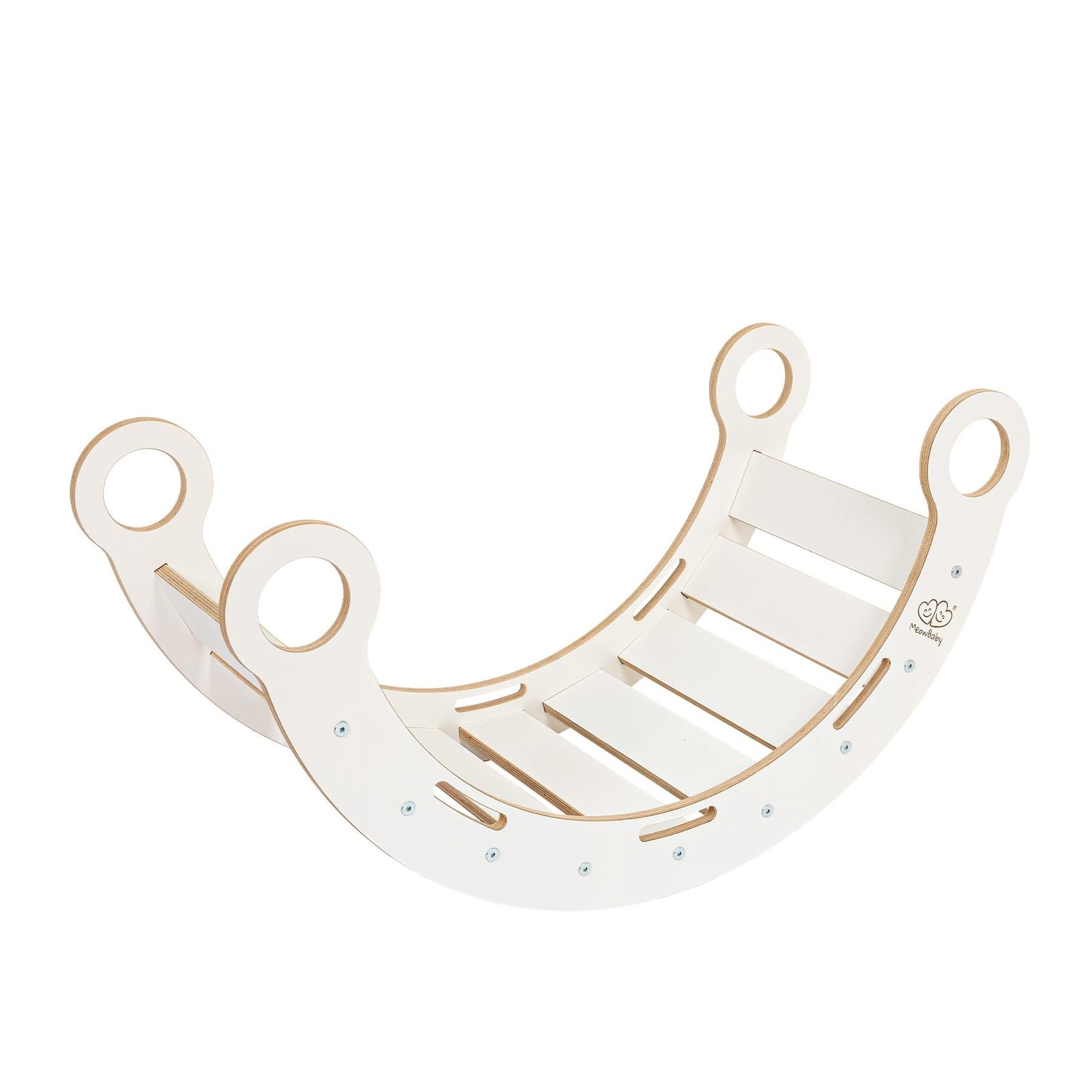 MeowBaby Dream Rocker Large wit, basis zonder kussen