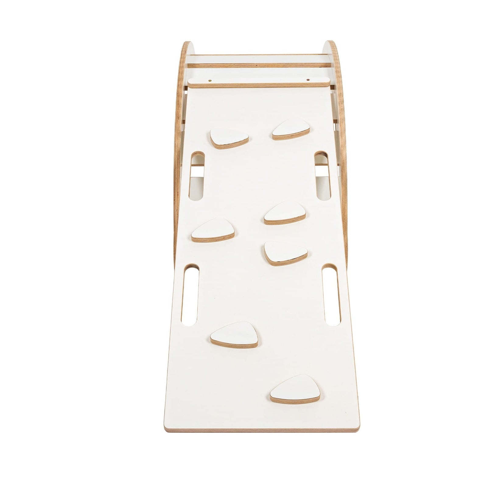 MeowBaby Dream Rocker Large wit, ladder met grijs kussen