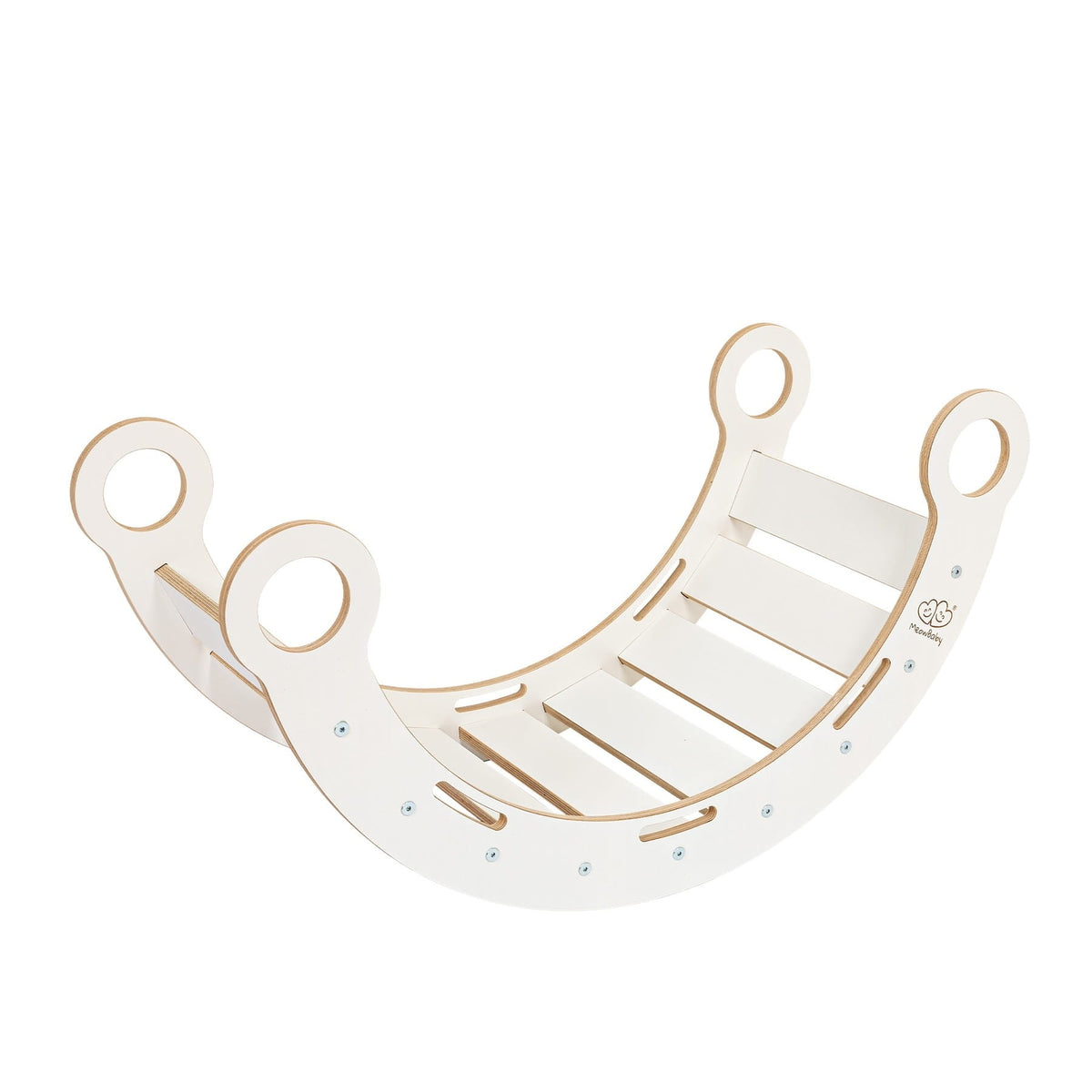 MeowBaby Dream Rocker Small wit, basis zonder kussen