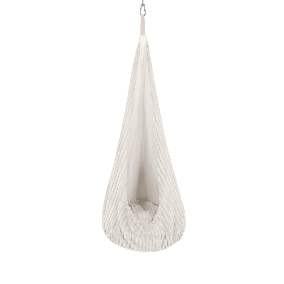 MeowBaby cocon hangschommel voor kinderen – Churros wit