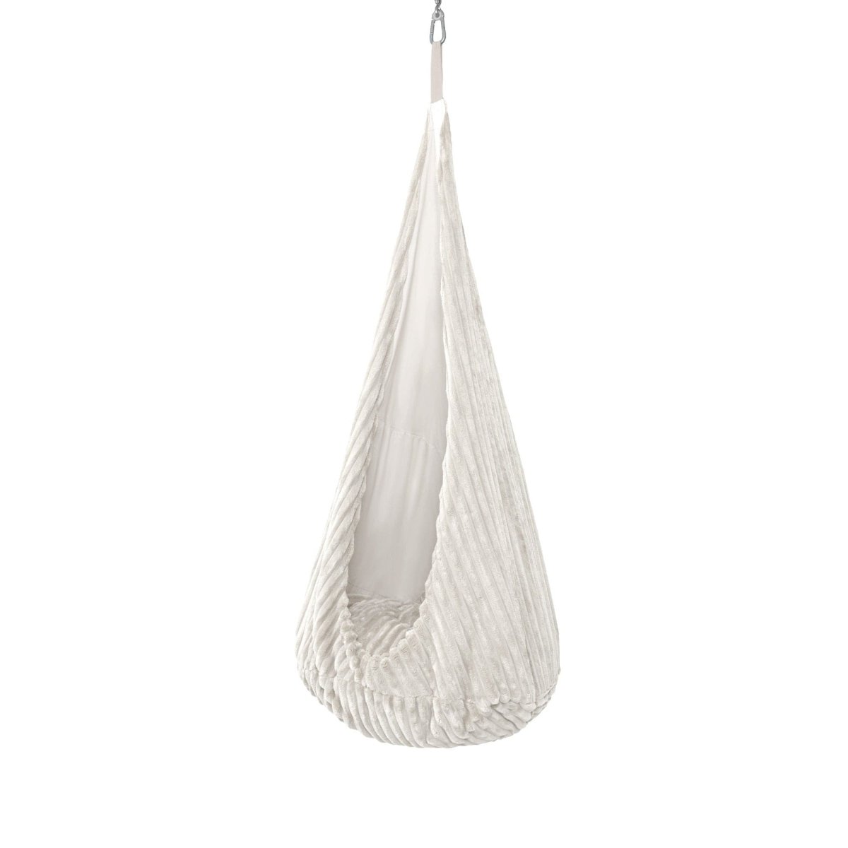 MeowBaby cocon hangschommel voor kinderen – Churros wit – productbeeld 2