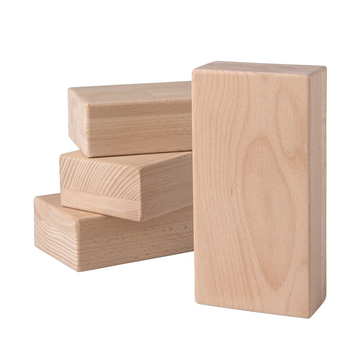 Van Dijk Toys Haagse blokkenset / houten blokken set 10cm (Kinderopvang kwaliteit) - 