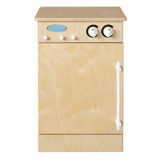 Van Dijk Toys Houten Vaatwasser – naturel met wit | kinderopvang - proof - 