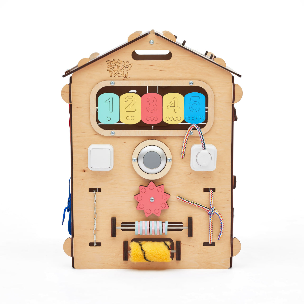 Set - Busy Board House natura and Creative Cube