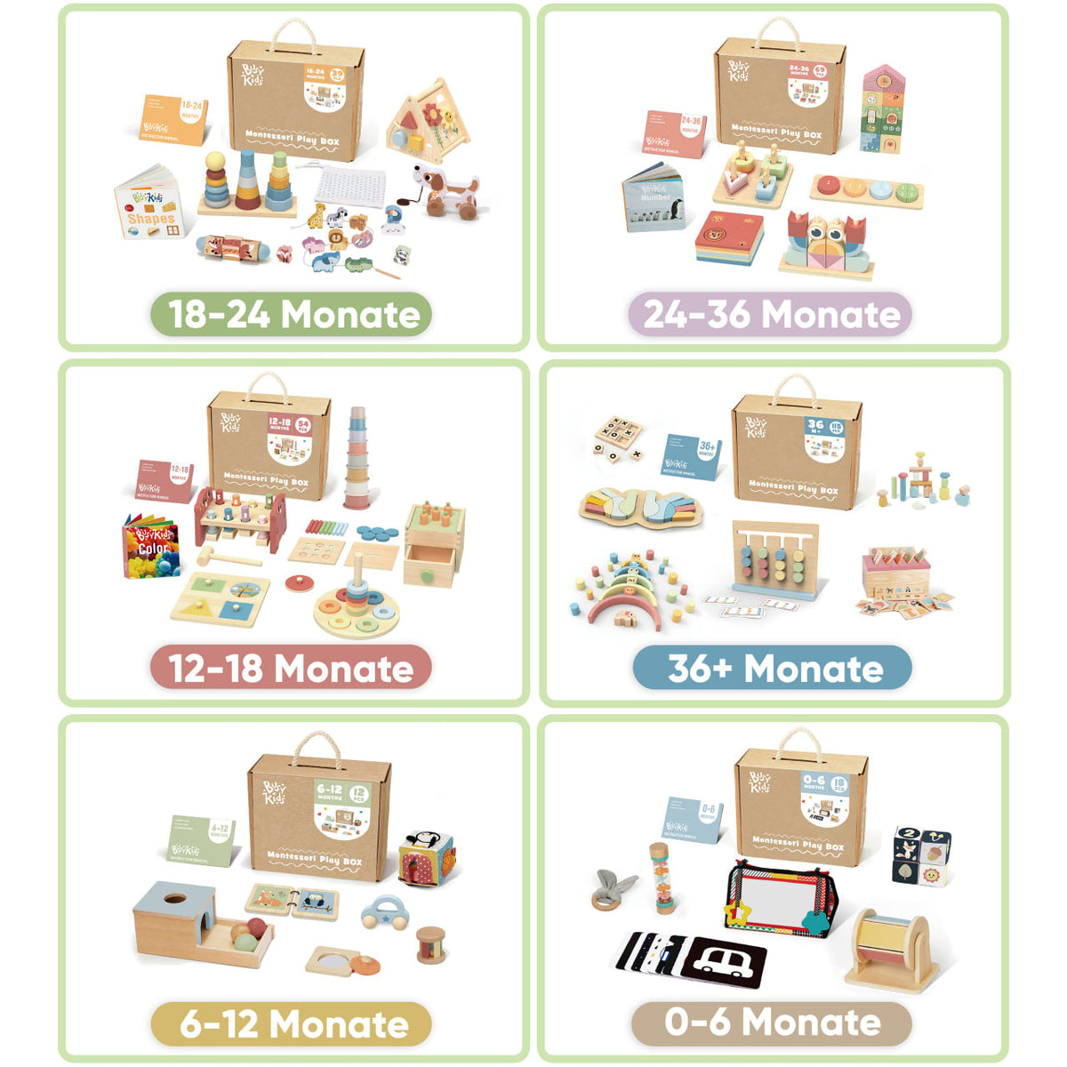 BusyKids Montessori box – 0-6 maanden – productbeeld 6
