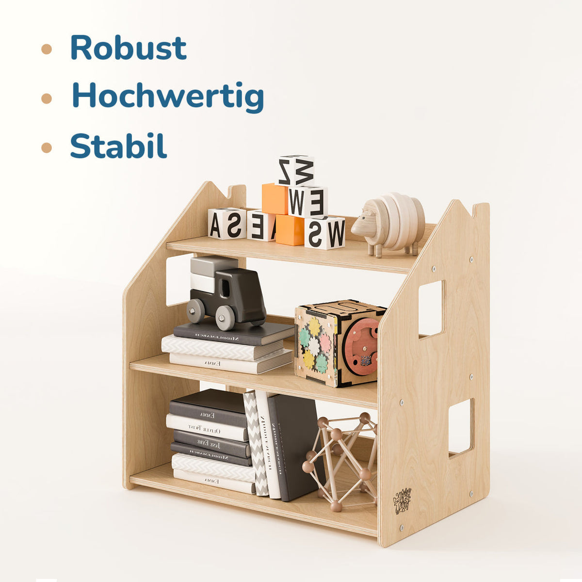 BusyKids speelgoedrek – naturel
