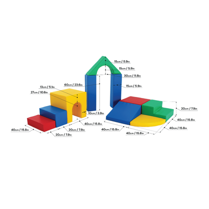 Multifunctional foam playset - Creativity