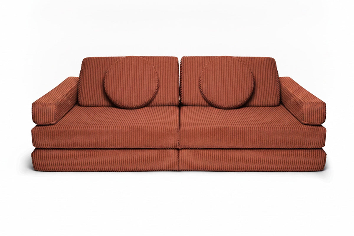 Shappy Speelbank Pure Corduroy 160 cm in Cinnamon