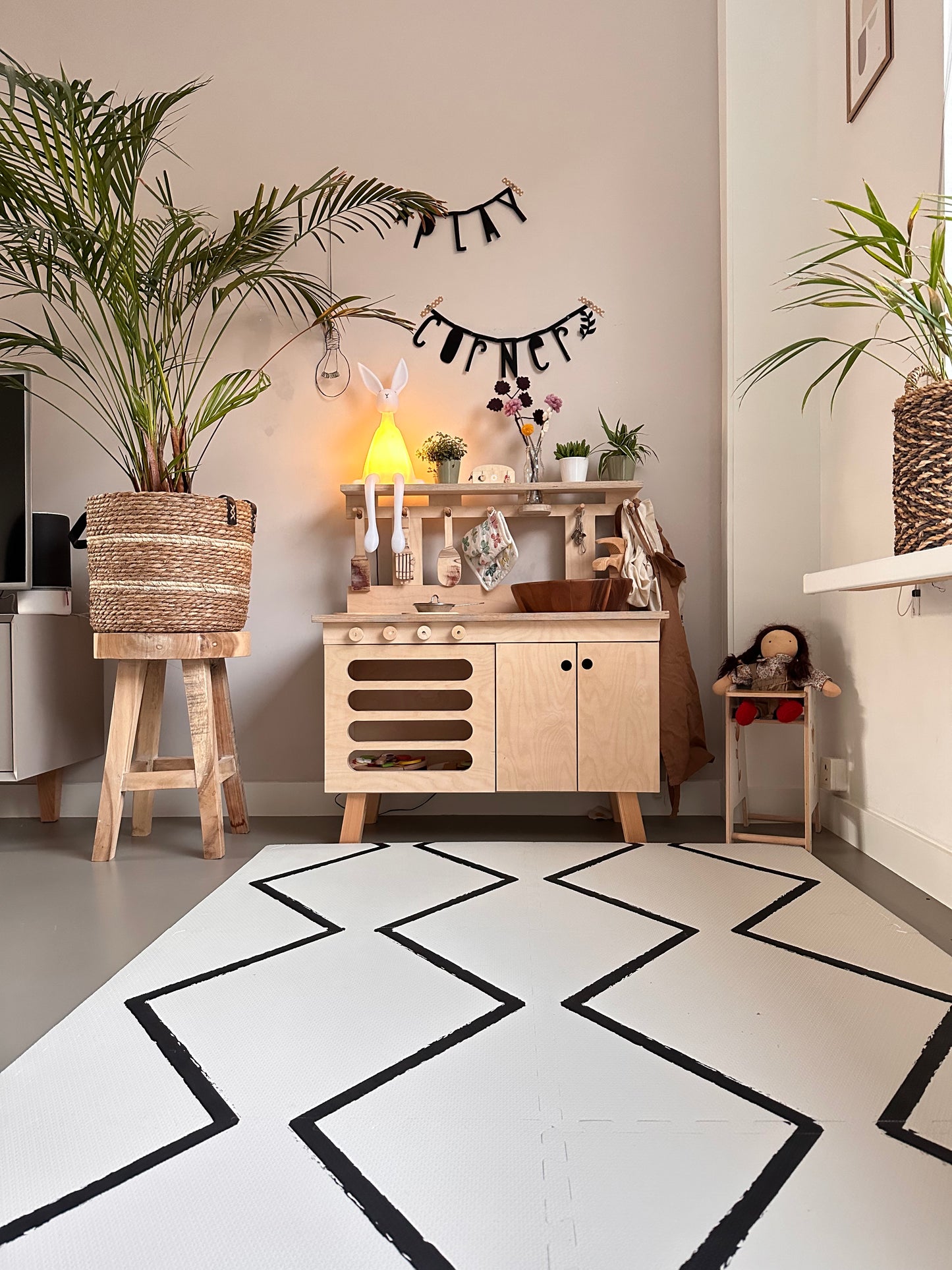 Beni play mat foam - ecru
