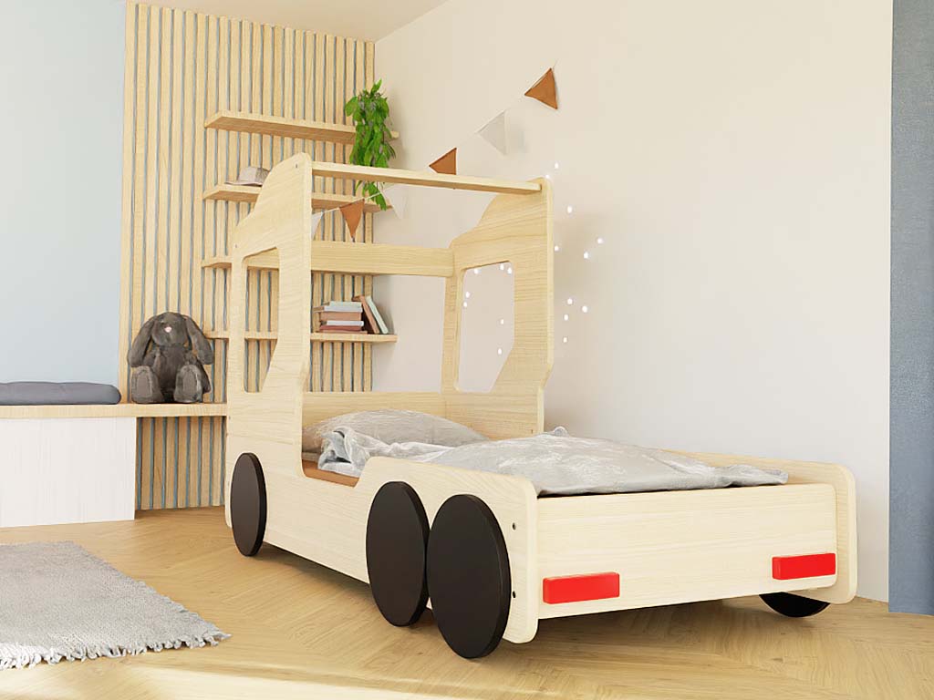 Autobed Trucky - vrachtwagen kinderbed
