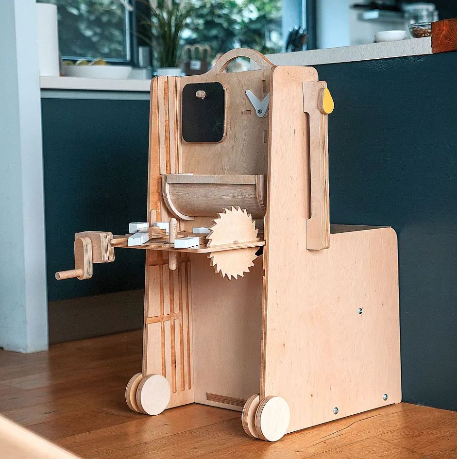 Mini workbench - Montessori play table accessory