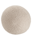 Wigiwama Biscuit Ball Cushion - teddy fabric cushion