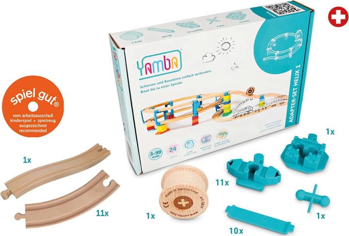 Yamba Starter Helix 1 – 36-delige treinbaan uitbreiding