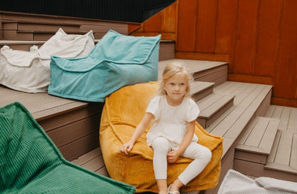 YappyHug beanbag Mustard – Ergonomische zitzak (80×70×50 cm) - Beanbag