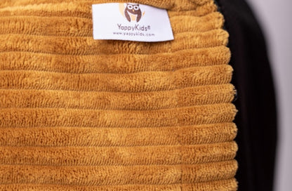 YappyHug beanbag Mustard – Ergonomische zitzak (80×70×50 cm) - Beanbag