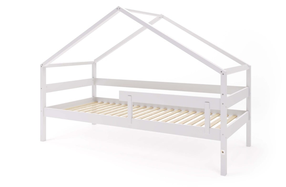 YappyHytte huisbed 200x90 cm lichtgrijs