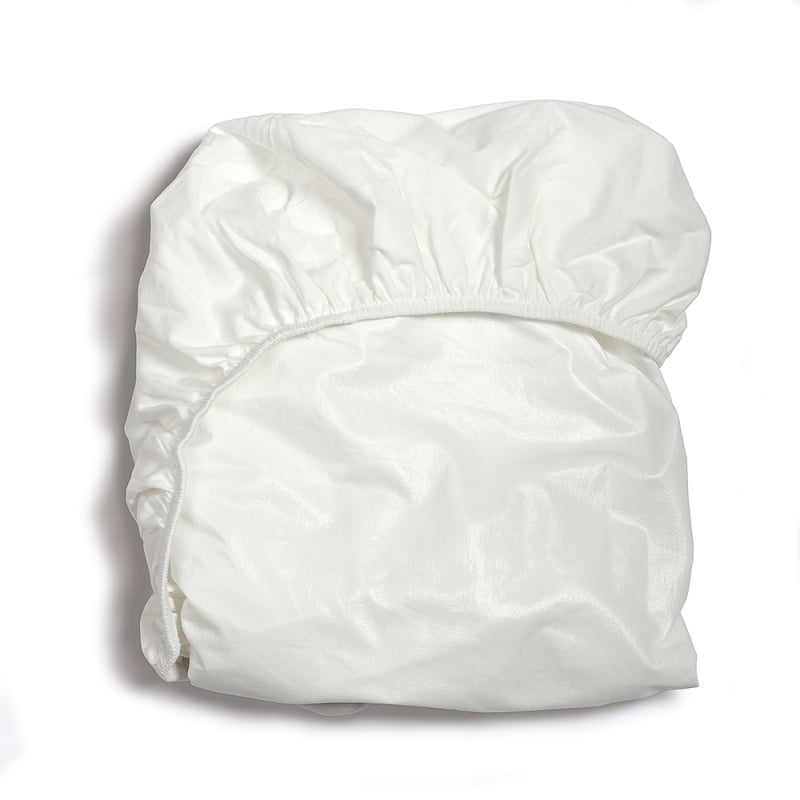 Drap-housse imperméable YappyKids YappyShield 120×60 cm — blanc