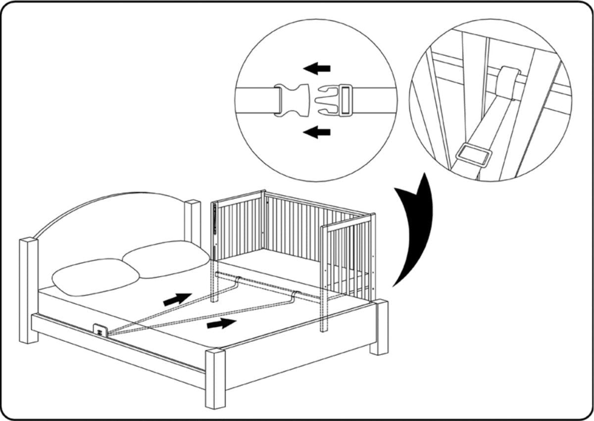 Système de cododo YappySafe – vue de détail