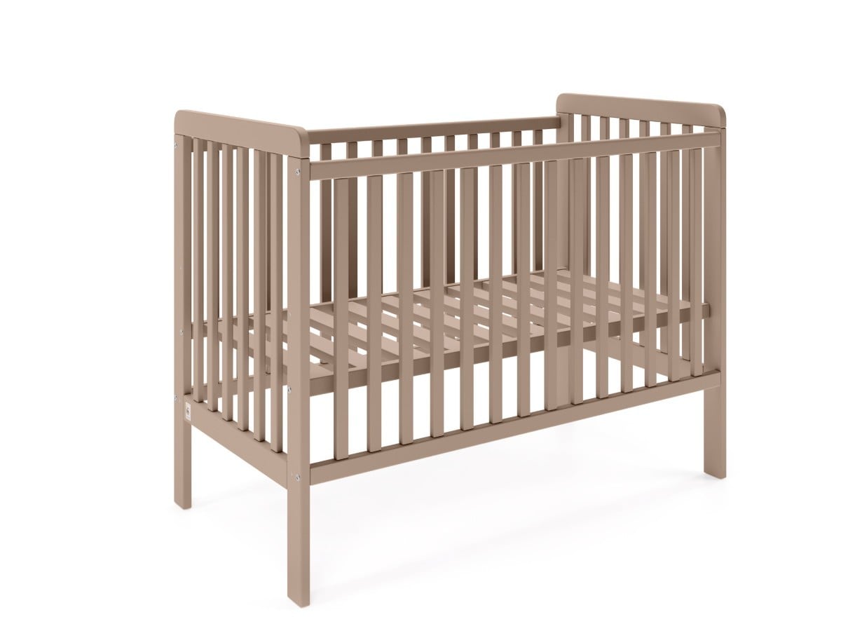 YappyUno ledikant 120x60 cm mokka beuken